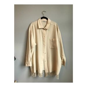 Vintage oversized wool shirt